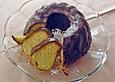Orangenkuchen mit Schokoladenglasur