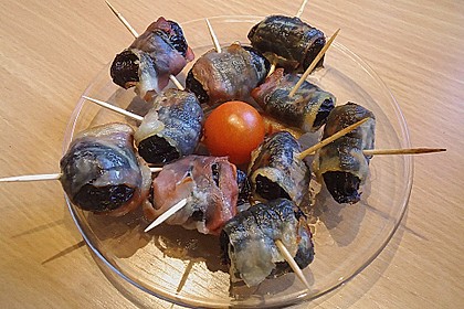 Pflaumen mit Bacon 2