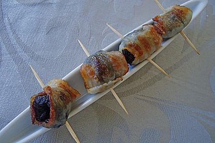 Pflaumen mit Bacon 1