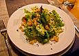 Kleiner Zupfsalat mit marinierten Krabben