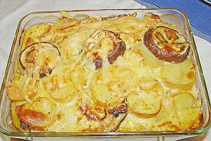 Auberginen - Kartoffel - Auflauf 4