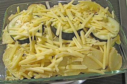 Auberginen - Kartoffel - Auflauf 5