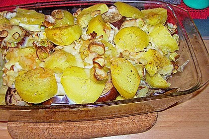 Auberginen - Kartoffel - Auflauf 1