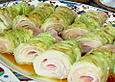 Salat - Schinken - R&ouml;llchen