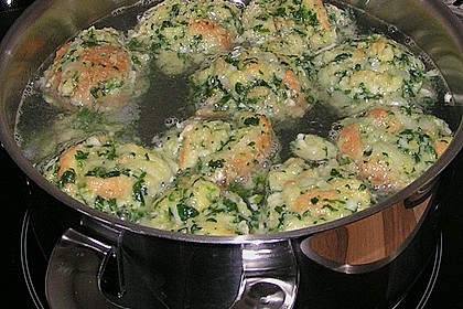 Spinatknödel 5