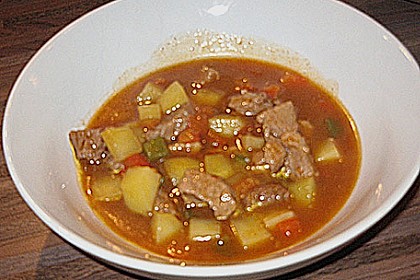 Echte Gulaschsuppe 6