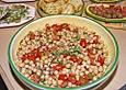 Kichererbsen mit Tomaten