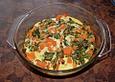 M&ouml;hren - B&auml;rlauch - Frittata