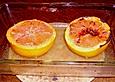 Gegrillte Grapefruit