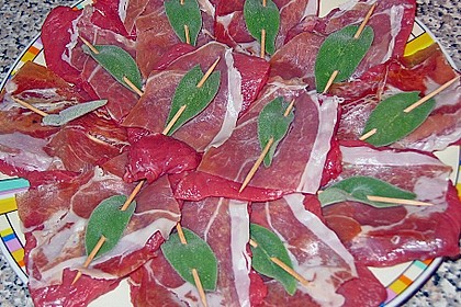Kalbsschnitzel mit Schinken und Salbei 3