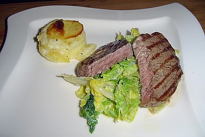 Wirsing in Sahnesauce 3