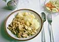 Wirsing in Sahnesauce