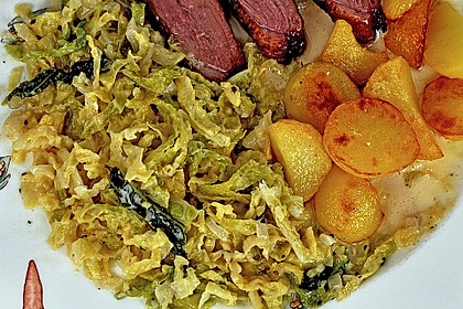 Wirsing in Sahnesauce 4