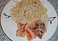 Albertos Lachsfilet mit Asti Spumante