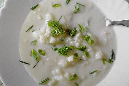 Blumenkohlcremesuppe 2