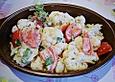 Pikanter Blumenkohlsalat