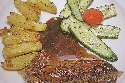 Kartoffelspalten aus dem Ofen 2