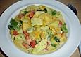 Kartoffel - Curry mit Pfirsich