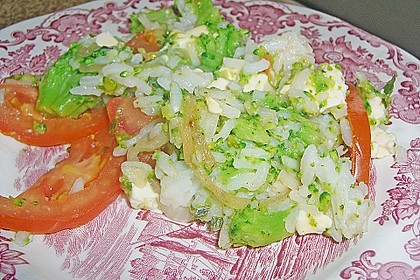 Brokkoli - Hirse mit Feta / Schafskäse 17
