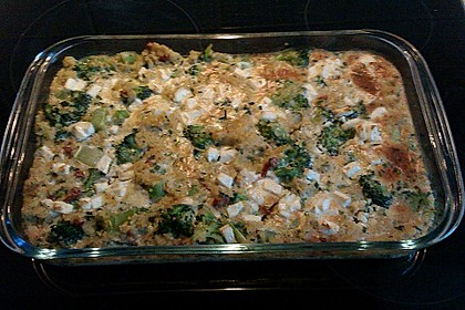Brokkoli - Hirse mit Feta / Schafskäse 16