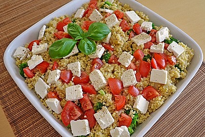 Brokkoli - Hirse mit Feta / Schafskäse 2