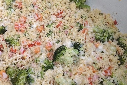 Brokkoli - Hirse mit Feta / Schafskäse 12