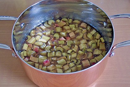 Rhabarber - Marmelade mit Ingwer 3