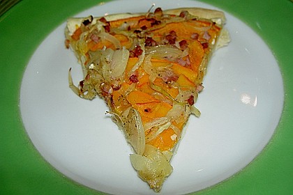 K&uuml;rbis - Zwiebelkuchen 10