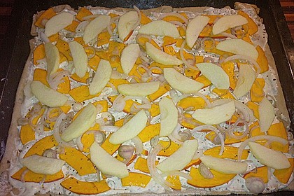 K&uuml;rbis - Zwiebelkuchen 16