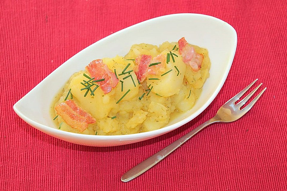 Fränkischer Kartoffelsalat (Rezept mit Bild) von arthurdent42 | Chefkoch.de