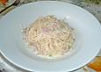 Bienemayas Spaghetti mit Erbsen, Schinken und K&auml;se - Sahnesauce