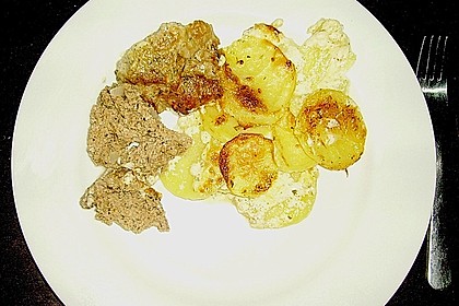 Hackbraten - Kartoffelauflauf 3