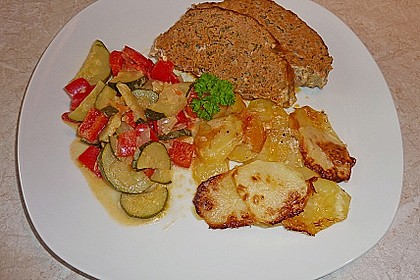 Hackbraten - Kartoffelauflauf 10
