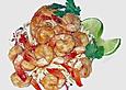 Knoblauch - Chili Prawns