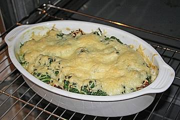 Spinat - Hackfleisch - Auflauf