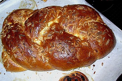 Hefeteig für Zopfbrot, Schnecken oder Figuren 53