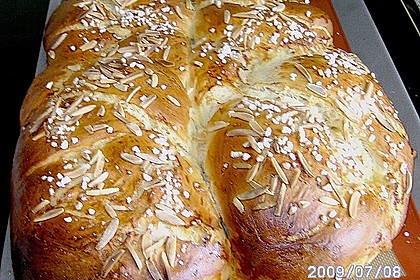 Hefeteig für Zopfbrot, Schnecken oder Figuren 55