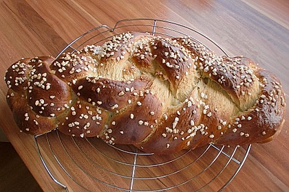 Hefeteig für Zopfbrot, Schnecken oder Figuren 20