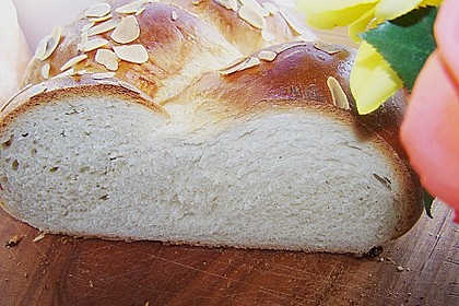 Hefeteig für Zopfbrot, Schnecken oder Figuren 8