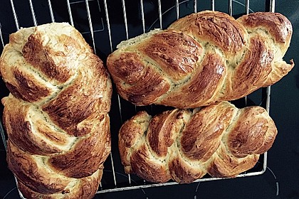 Hefeteig für Zopfbrot, Schnecken oder Figuren 45