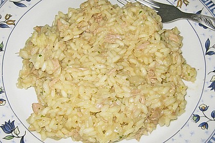 Risotto mit Thunfisch 1
