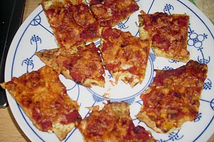 &Uuml;berbackene Tortilladreiecke 1