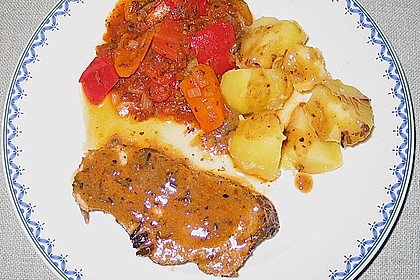 Arista - italienischer Schweinebraten aus dem R&ouml;mertopf 8