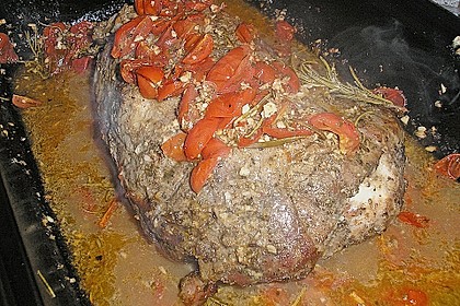 Arista - italienischer Schweinebraten aus dem R&ouml;mertopf