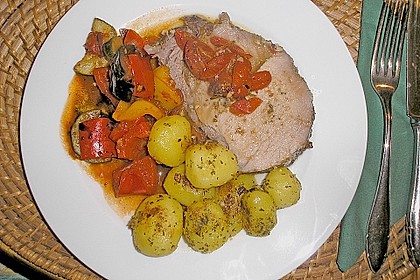 Arista - italienischer Schweinebraten aus dem R&ouml;mertopf 1