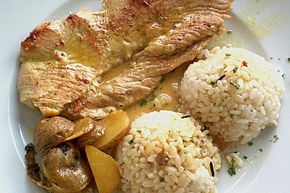 Putenschnitzel mit Knusperkruste 1