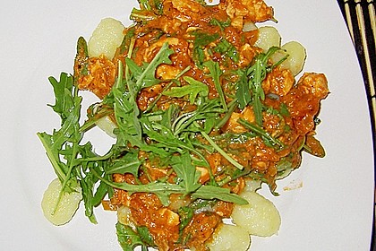 Gnocchi mit Lachs und Rucola 1