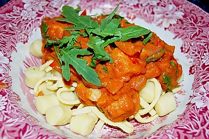 Gnocchi mit Lachs und Rucola 4