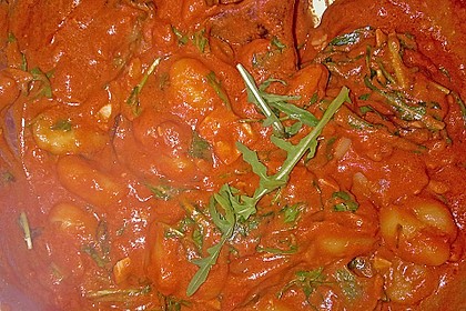 Gnocchi mit Lachs und Rucola 10
