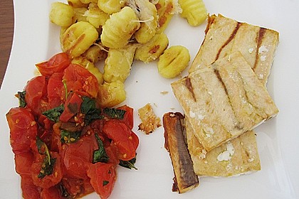 Gnocchi mit Lachs und Rucola 12